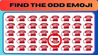SPOT THE DIFFERENT EMOJI GAME | Oddity Challenge | Quiz Game