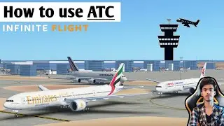 How to use ATC in Infinite flight simulator | infinite flight ATC tutorial