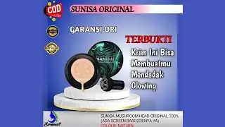 Bedak Sunisa Original Glowing Tahan Lama Anti Air Sunisa Air Cushion Bb