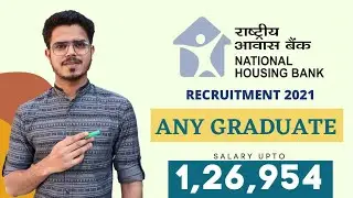 NHB Recruitment 2021 | Salary ₹126,954 | Permanent Job | Freshers Eligible | Jobs 2021