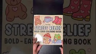 Coco Wyo Stress Relief Bold Easy Coloring Book! #cocowyo #cocowyocoloringbook #coloringbook