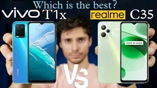 Vivo T1x VS 💪 Realme C35 Full comparison with all detail specifications. 