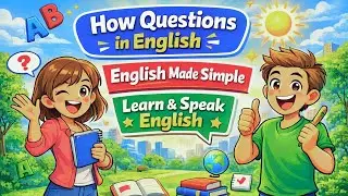 English Speaking Practice 1 - How Questions And Answers For Basic Conversation