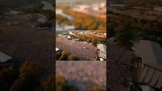 Throwback to a beautiful sunset at @aclfestival with @Khruangbin #drone #aclfest