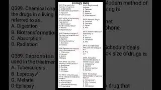 #cology important mcq quaction of cology