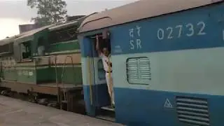 QUILON - PUNALUR PASSENGER TRAIN JOURNEY