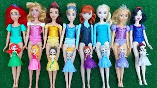Cute Miniatures Disney Princess Frozen ELSA & Annall! elsa satisfying [ Unboxing ASMR