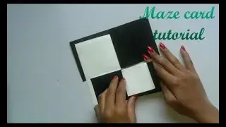 Maze card tutorial💕