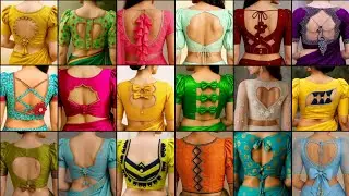 🎊60+ Latest Blouse back neck Designs / blouse design /Blausee Designs 2025/blouse ki design#blouse​​