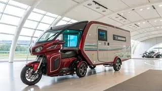 The Futuristic 2025 Camper Trike That Looks Too Good to Be Real!
