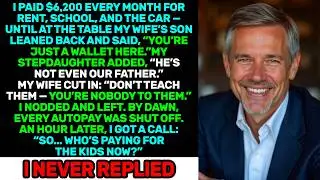 I Paid $6,200 a Month Until My Wife&rsquo;s Son Said &ldquo;You&rsquo;re Just a Wallet&rdquo; &mdash; By Morning I Shut Off...