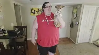 Monday Weigh in, Puppy included!! #weightlossjourney #health #scale #dog #realtalk #inspiration
