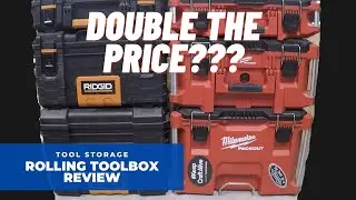 Сравнение передвижных ящиков для инструментов Milwaukee Packout и Ridgid. Какой лучше??? | Handym...