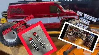 Kyosho Mad Van, meet Traxxas shocks!!