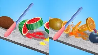 Fruit Slicer! Very Satisfying And Relaxing ASMR Slicing Game
