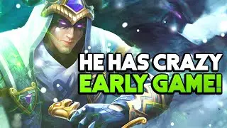 LOKI'S EARLY GAME DAMAGE IS INSANE NOW! - Smite