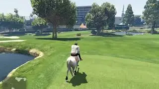 FRANKLIN RIDING HIS HORSE #shorts #trending #gtav