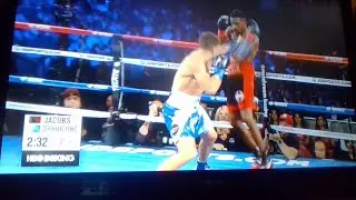 Jacobs vs Derevyanchenko Post fight