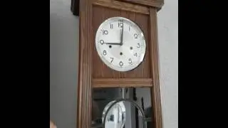 German Westminster chime wall clock