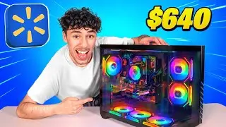 I Bought a $640 Gaming PC from WALMART...