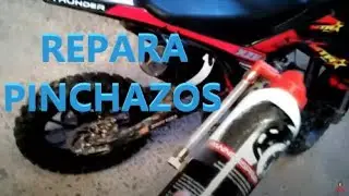 Como se usa el SPRAY reparador de pinchazos 😉Fácil de usar