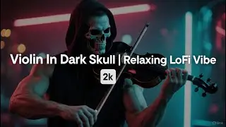 Violin In Dark Skull | Relaxing Lo Fi Vibe