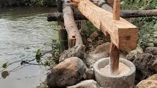 Water-Powered Grain Pounder - Part