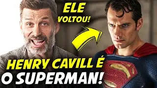 ELE VOLTOU!! HENRY CAVILL É O SUPERMAN, AFIRMA ZACK SNYDER || DCU