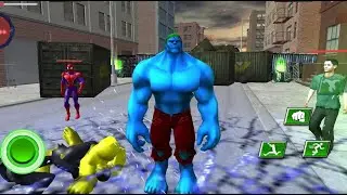 Incredible Monster City Battle | Hulk Vs Monster Vs Iron Hero Vs Spider Hero Vs Batman - GamePlay