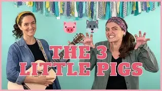The Three Little Pigs (3 Little Pigs) | Fairy Tales for Kids | Act Out the Story | Motor Imitation