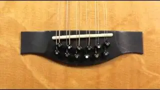 2007 Hoffman Jumbo 12 String Flamed Maple/Bearclaw Sitka at Dream Guitars