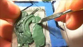 Green Stuff Relief Sculpt (part 1)