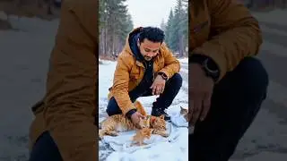 Man Rescues Injured Cat | Heart Touching Animal Rescue Story | #rescueefforts #animals #animalrescue