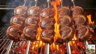 Juicy & Quality BARBECUE, Teppanyaki Grill BBQ | Сочное и Качественное БАРБЕКЮ, Теппаньяки ГРИЛЬ