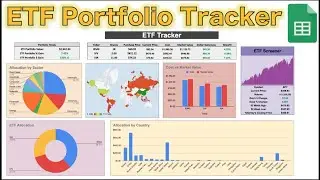 ETF Portfolio Tracker in Google Sheets! (Create a Tracker Step by Step)
