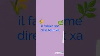 BEL mélo Arsène.il fallait me dire tout ça.