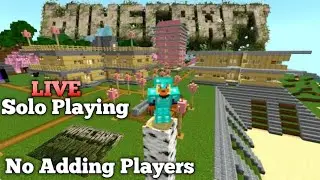 LIVE CREATING BUILDING IN MINECRAFT | Game Flow