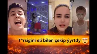 Eli bilen t*rsigini ýyrtdyrdy 😱. Ýüzüne un sepdirdi 😨