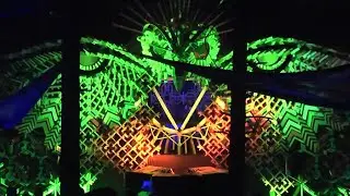 Psy Trance @ Yaleeni live set + Fire Show @ Solar Systo fest @ Tancpolye Stage