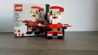 Lego Bricks & More Santa: 40206 | Stop Action Build