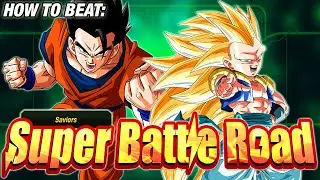 HOW TO BEAT SAVIORS SUPER BATTLE ROAD! TEAM BUILDING GUIDE! (DBZ Dokkan Battle)
