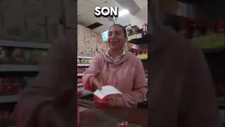 Joven mago paga con un monedero invisible y sorprende a la cajera 👛🪄🇲🇽 #mexico #humor #shorts