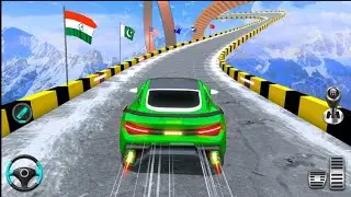 Mega Ramp car stand game part 26 😱 #viralvideo