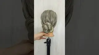 Stunning Braided Bun Tutorial #braidedbun #buntutorial