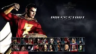 Прохождение Mortal Kombat vs D.C (360) - Капитан Марвел (Шазам!)
