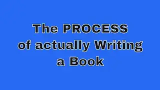 The process of writing a book - Advice from expert Dave Elliott