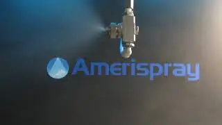 STANDARD AIR ATOMIZING ON ACTION - AMERISPRAY