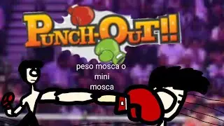 punch  out peso mosca o mini mosca