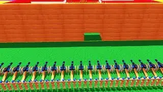ШТУРМ ВЕЛИКОЙ КИТАЙСКОЙ СТЕНЫ! WOODEN BATTLES! БИТВА ДЕРЕВЯННЫХ СОЛДАТИКОВ! ИГРЫ ПРО СОЛДАТИКОВ!