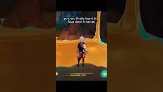 Lava place in natlan location #genshinimpact #genshin
